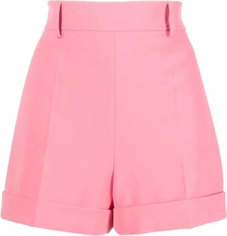 Moschino Shorts - Dames - Bermuda - Roze - XS - Polyester - Korte Broeken