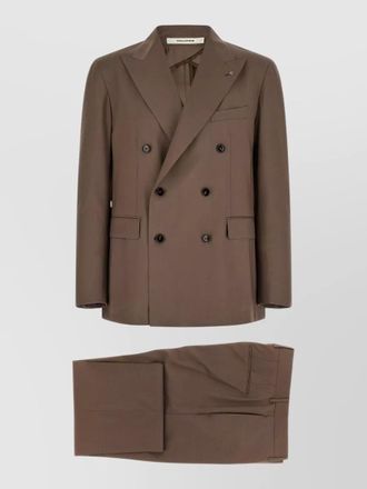 Tagliatore new york tailored double breasted suit blazer