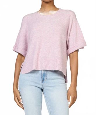 Dear John Denim Catrina Relaxed Fit Top In Vivid Lilac
