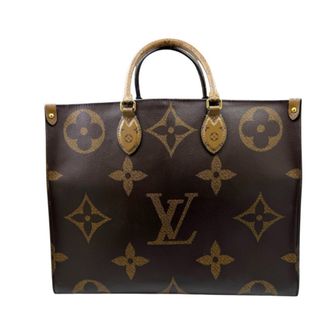 Louis Vuitton Brown Monogram Handbag Tote Bag (Pre-Owned)