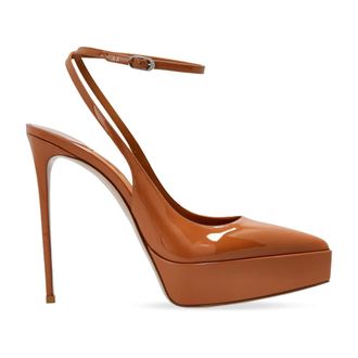 Le Silla Pumps, female, Brown, Size: 9 1/2 US UMA Platform Shoes