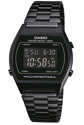 Casio Casio Collectie Heren Zwarte Horloge B640WB-1BEF