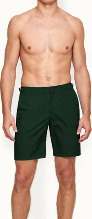 Orlebar Brown Dane Ii Swim Shorts In Amazonian Green
