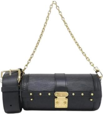 Louis Vuitton Pre-owned Cross Body Bags, female, Black, Size: ONE SIZE Pre-owned Vintage Shoulder Bag