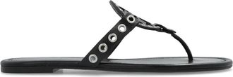 Tory Burch Sandali con occhielli - Nero
