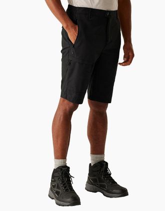 Regatta Mens Regatta Mens Highton II Long Length Walking Casual Shorts - Grey - Size: 34/32