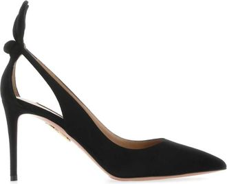 Aquazzura Black Bow Pumps