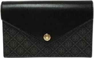 Tory Burch Stijlvolle Portemonnees Collectie - Dames - Clutches - Zwart - ONE Size - Tassen