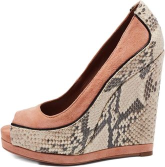 Tory Burch Sandalen met sleehak - Beige