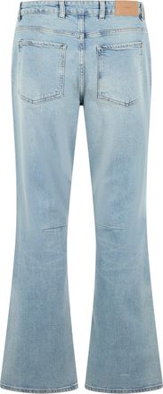 Represent Mens Flared Jeans California Blue Cotton Slim-Fit