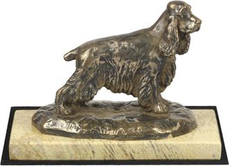 OEM Cocker Spaniel Ingl&eacute;s: Estatuilla De Perro, Figura De Silueta De Perro, Trofeo Para Una Exposici&oacute;n De Perros De Art-dog