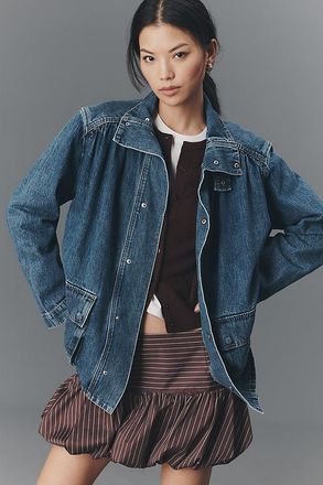 &Eacute;tica Sonora Bohemian Denim Barn Jacket