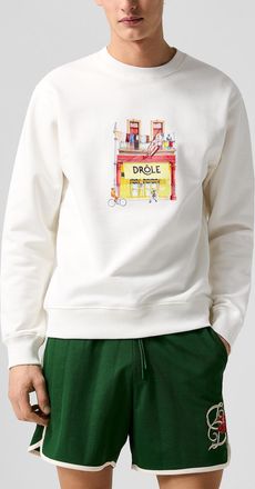 Dr&ocirc;le de Monsieur Mens Dr&ocirc;le Caf&eacute; sweatshirt