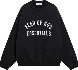 Fear of God 90s Crewneck Sweatshirt - Heren - Sweatshirts - Zwart - XS - Hoodies & sweatvesten