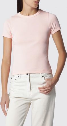 Flore Flore T-shirt slim fit in cotone biologico a maniche corte