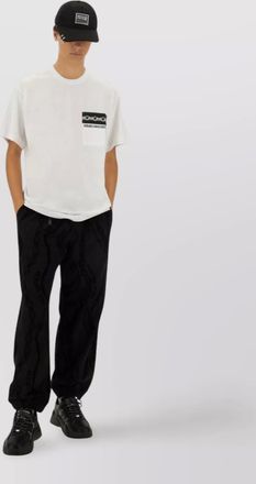 Versace Jeans Couture logo chest pocket crew neck t-shirt