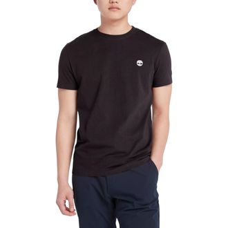 Timberland Heren T-Shirts Klassiek Logo Zomer Ronde Hals Dunstan River Tops Nieuw