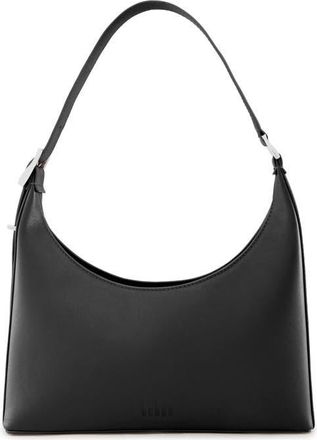 Behno Danny Flatiron Leather Shoulder Bag in Black at Nordstrom