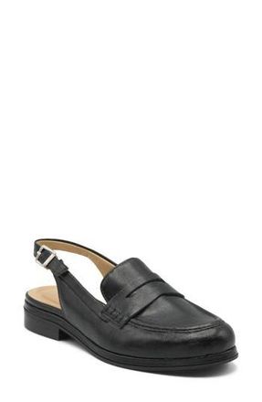 Charles by Charles David Beuler Slingback Penny Loafer in Black at Nordstrom Rack, Size 6.5
