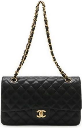 Chanel Pre-owned Matelasse Shoulder Bag - Dames - Vintage Schoudertas - Zwart - ONE Size - Leer - Vintage