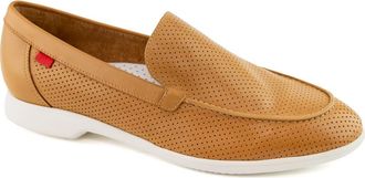 Marc Joseph New York Bayview Lane Perforated Loafer in Tan Napa at Nordstrom Rack, Size 10.5