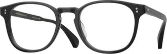 Oliver Peoples Glasses, unisex, Black, Size: 49 MM Finley Esq. Eyeglasses
