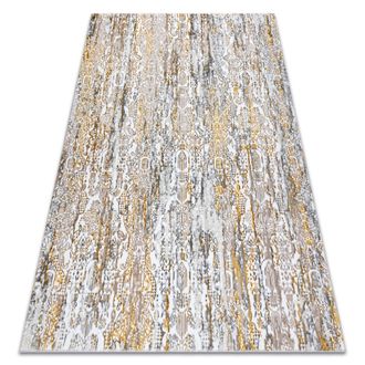 RugsX Rugsx - Alfombra Gloss Moderno 8487 63 Ornamento Elegante, Glamour Oro / Beige Beige 120x170 Cm