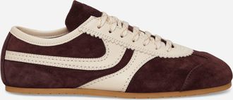 Dries Van Noten Suede Sneakers Dark Purple