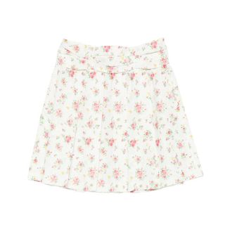 Shushu/Tong Short Skirts, female, White, Size: 2XS A-line Pleated Skirt
