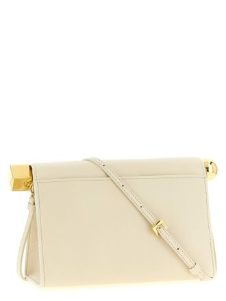 Jacquemus Le Sac Rond Carr&eacute; Clutch - Beige