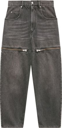 Isabel Marant Salia jeans - women - Denim - 42 - Grey