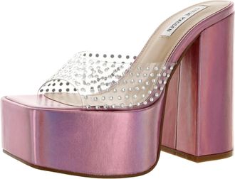 Steve Madden Ruby Heeled SandaI Iridescent RUBY-IRI Womens