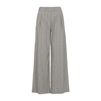 Semicouture Dames, Broeken, Grijs, Maat: XS Wol