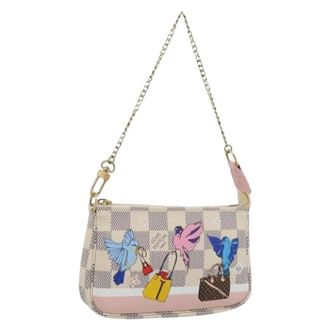 Louis Vuitton Pre-owned Accessory Pouch - Dames - Pre-owned - Veelkleurig - Maat: ONE Size Leer