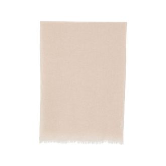 D'Aniello Lissen Sequin-embellished Frayed Scarf