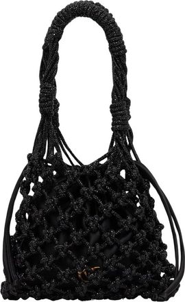 Pinko Hobo Bag - Dames - Schoudertassen - Zwart - ONE Size - Polyester - Tassen