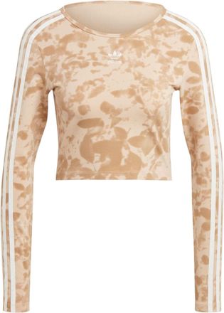 adidas (WMNS) adidas 3-Stripes Crop Top Asia Sizing Magic Beige IY0780