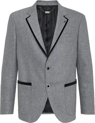 Billionaire Boys Club Blazer Elegant - Heren - Blazers - Grijs - L - Wol - Jassen