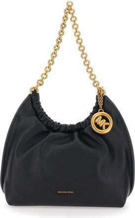 Michael Kors Sm Cinch Conv Shldr - Dames - Schoudertassen - Zwart - ONE Size - Tassen