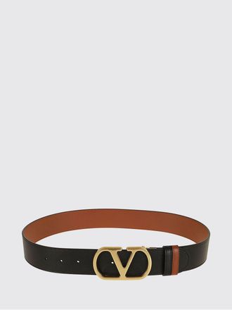 Valentino Garavani VLogo Signature Reversible Belt in Smooth Calf Leather 4 cm