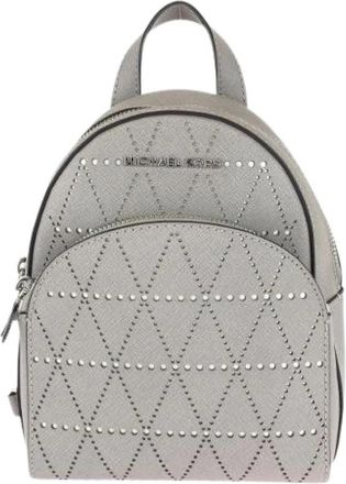 Michael Kors Pre-owned Leren Rugzak - Dames - Vintage Rugzakken - Grijs - ONE Size - Leer - Vintage