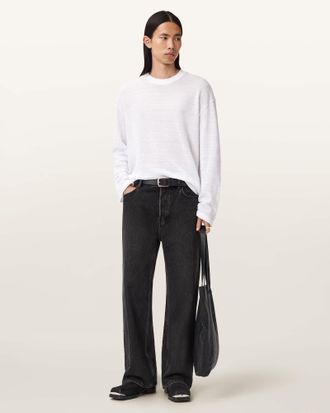 AllSaints Cotton Cove Long Sleeve T-Shirt, Size: XXL