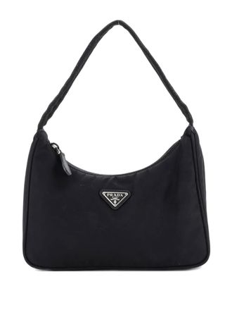 Prada Re-Edition 2000 Tessuto Mini hobo bag - Black