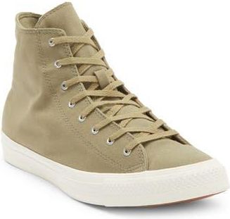 Converse Gender Inclusive Chuck Taylor All Star High Street Mid Cold Star Sneaker in Mossy Sloth/Egret at Nordstrom Rack, Size 13 Womens / 11 Mens