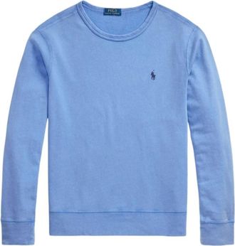 Polo Ralph Lauren Ultra-Soft Campus Sweatshirt - Heren - Sweatshirts - Blauw - XL - Katoen - Hoodies & sweatvesten