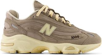 New Balance Mens 1000 in Brown/Beige Suede/Mesh, size 3.5