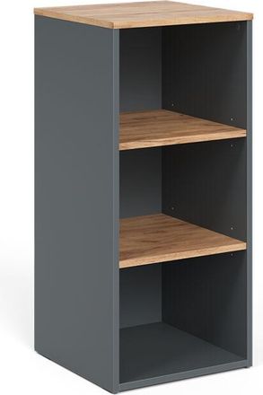 Vicco Mobiletto midi Viktor, Antracite/quercia dorata, 40.2 x 88.2 cm