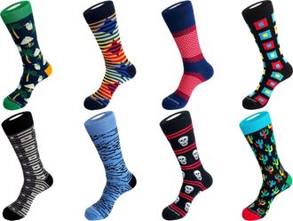 Unsimply Stitched CREW SOCK 8 PACK
