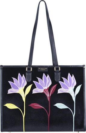 My Best Bags Firenze Tote Bag - - Bags - Donna - Nero - ONE SIZE