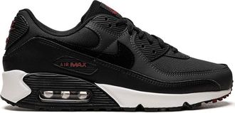 Nike Air Max 90 Anthracite Team Red sneakers - unisex - Leather - 9.5 - Black